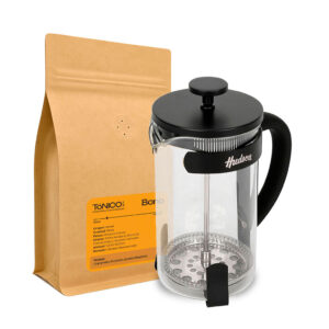 Cafetera Prensa Francesa - 600ml + bolsa de café 250grs
