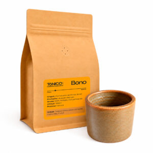 Cáfe BONO 250grs + Pocillo artesanal de cerámica 60ml